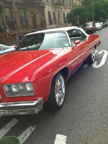 Classic 1975 caprice chevy convertible for sale - $22000 (bronx, ny)
