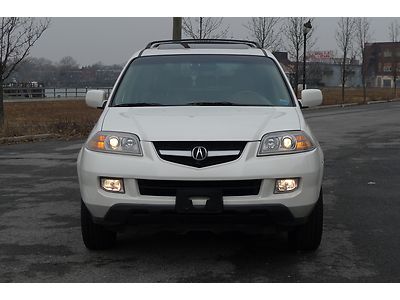 2004 acura mdx, 4x4 leather third-row seat, sunroof, gps navigation, automatic.