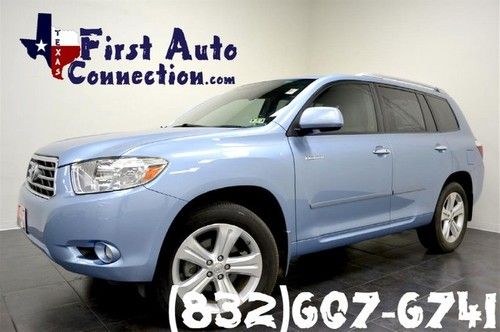 2008 toyota highlander limited loaded leather 3rd row free shipping!!