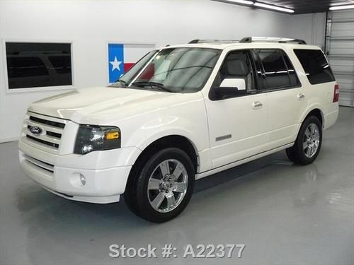 2008 ford expedition ltd 8-pass leather sunroof dvd 45k texas direct auto