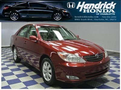 2003 toyota camry xle - lthr - warranty - cd player - auto - local trade (1720a)