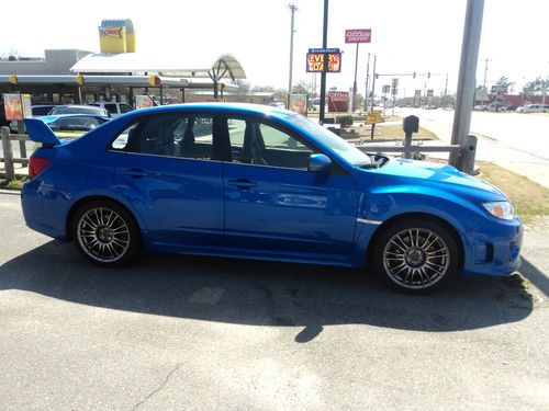 2013 wrx sti limited, heated leather seats 3,500 miles, thousands below invoice