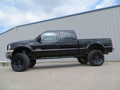 04 f250 lariat (power-stroke) 1-owner lifted 37x20 exhaust shocks intake texas $