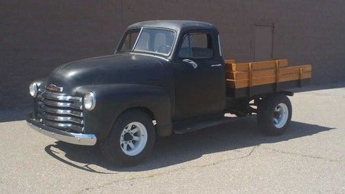 1952 chevrolet chevy 1500 5 window pick up truck - restored &amp; ready for paint