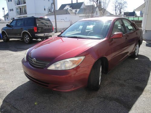2002 toyota camry le one owner car