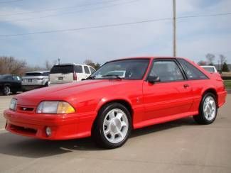 1993 ford mustang cobra svt only 970 original miles lots of docs!! must see!!!
