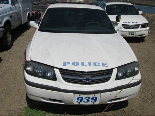 2003 chevrolet impala police vehicle (needs engine) #939