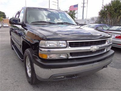 02 suburban lt 1-owner only 87k miles perfect condition carfax certified florida