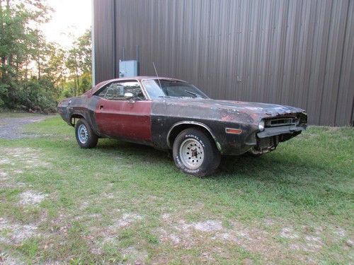 71 dodge challenger parts project car 1971 no reserve! for father son hemi 440