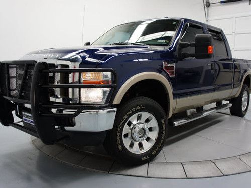 2009 ford f-250 super duty lariat crew cab, leather,4x4,security system,