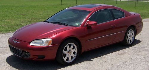 2002 chrysler sebring lxi coupe - spotless in and out - no rfeserve -