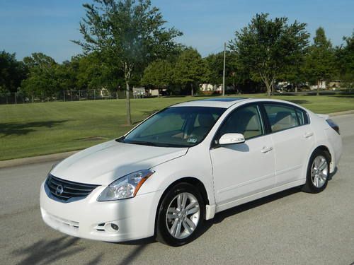 2012 nissan altima 3.5 sr sport sedan---white---sunroof alloys---free shipping