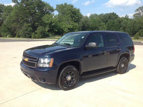 Police blue chevy tahoe ppv