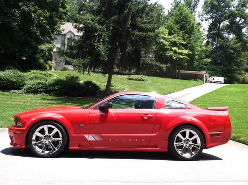2006 ford mustang saleen s281 sc supercharged coupe