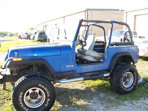 1994 jeep wrangler 4in lift,been sitting no reserve!!!!!!