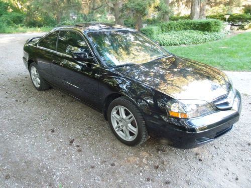 2003 acura cl type-s one owner, no reserve, coupe 2-door 3.2l