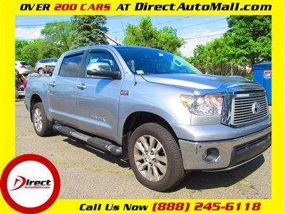 2012 tundra crewmax cab 4x4 5k miles nav. leather sunroof running boards loaded