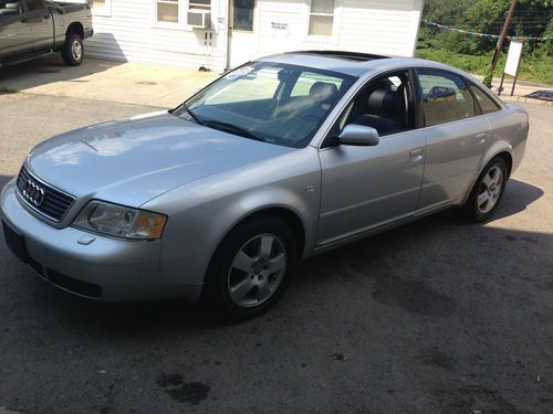 2000 audi a6 twin turbo 6 speed 1 owner no reserve!!!!!!!!!!