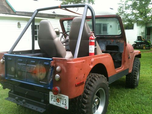 1974 jeep cj-5 comes with soft top doors and fender flairs