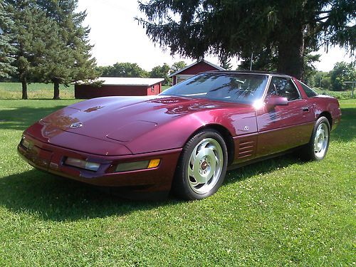 1993 chevrolet corvette 40th anniversary - 5.7lt1 - auto - loaded - 48k miles