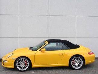 2007 porsche 911 yellow carrera s