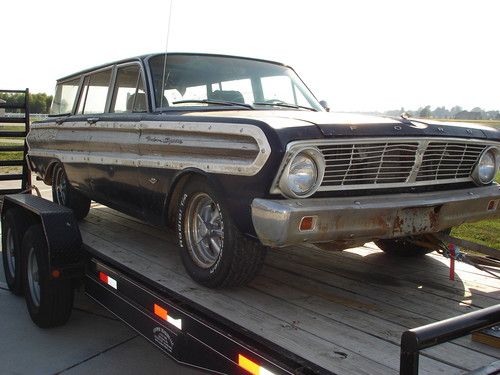 1965 ford falcon squire wagon
