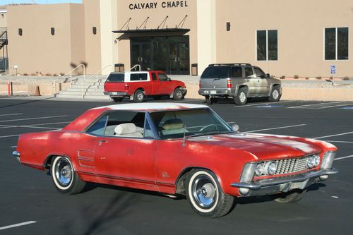 1963 buick riviera first year classic very original runs great stock complete