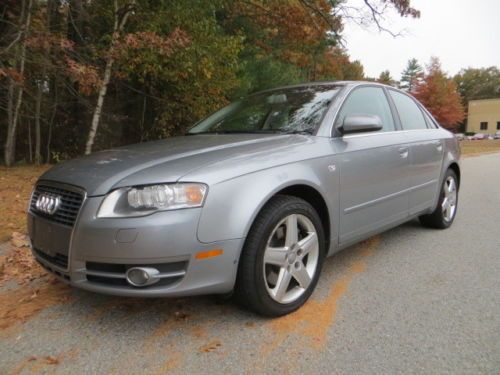 Awd quattro heated leather 2.0 6 speed stick new tires s/r one owner  smoke free