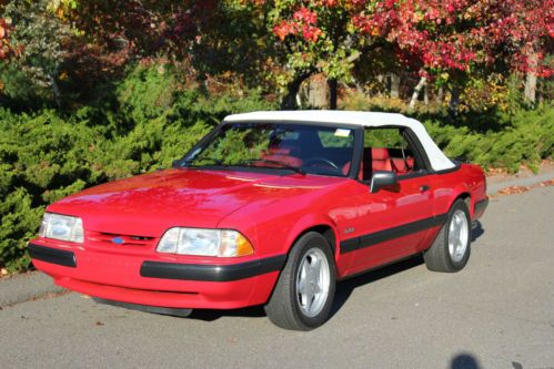 1991 ford mustang lx convertible 2-door 5.0l