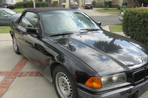 Hot fast no reserve 1994 bmw 325i convertible runs great sharp bmw build to last