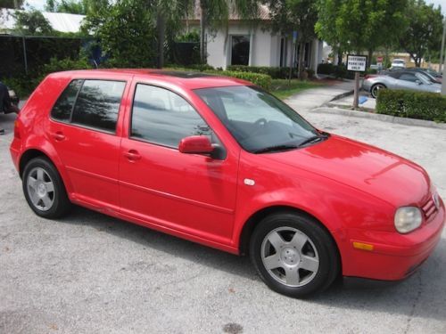 2000 vw golf gls low miles clean carfax garage kept sunroof books &amp; records mint
