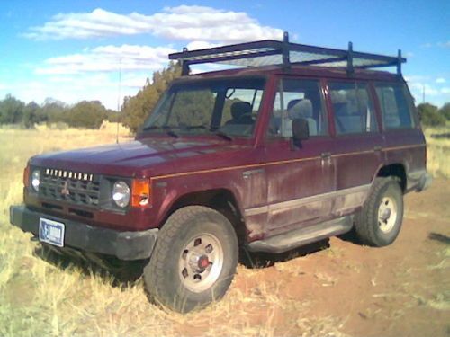 1991 mitsubishi montero mpv with safari rack, 136k miles