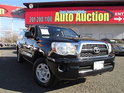 11 tacoma access cab club cab sr5 power windows shell cap pre owned automatic