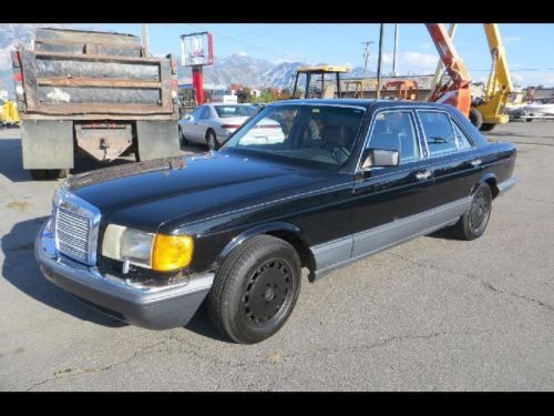 1991 mercedes-benz 350 sd turbo diesel leather, power no reserve