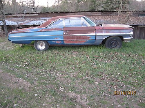 1964 ford galaxie 500 "r" code 427  4 speed car. shelby, cobra, mustang, troino