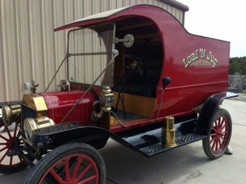 1912 model t delivery wagon brass era original not hotrod