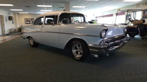 1957 chevrolet 2 door post- extremely nice shape!