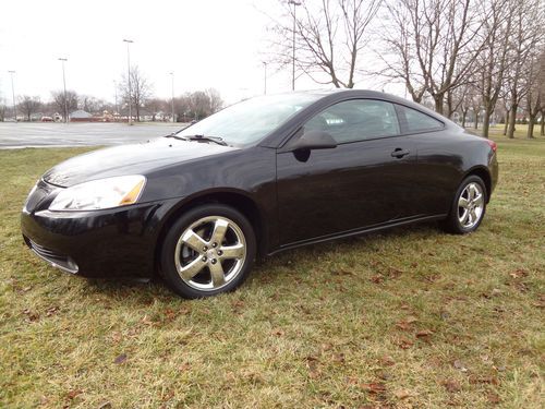 2007 pontiac g6 gt coupe_3.5_cntrl in steering_chrome_cd_fogs_rebuilt_no reserve