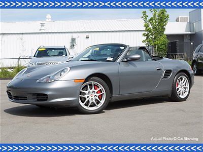 2004 boxster s: exceptionally clean california car, offered by mercedes dealer