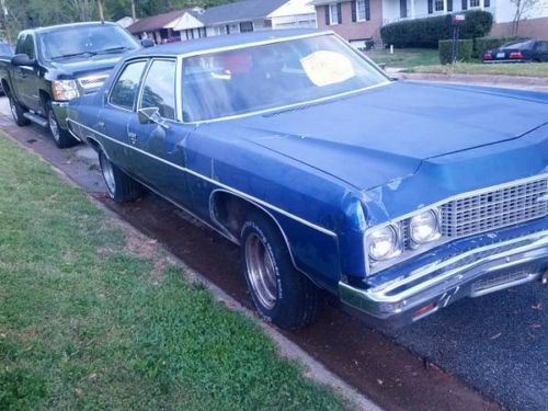 1973 chevrolet impala project: recently rebuilt 350 rocket classic donk chevy