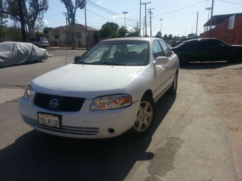 White nissan sentra 2006 1.8 s special edition