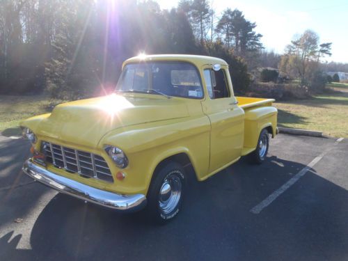 1957 chevrolet 3100 pick up - short bed - step side chevy truck