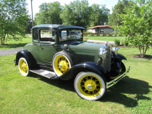 1931 ford model a rumble seat coupe