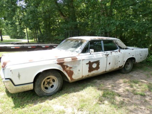 1966 lincoln continental 4dr suicide doors for parts or restore
