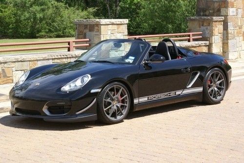 Boxster s spyder / limited edition / 25k in extras