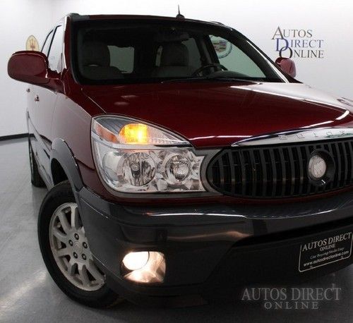 We finance 2005 buick rendezvous cxl awd clean carfax 3rows lthrhtdsts cd wrrnty