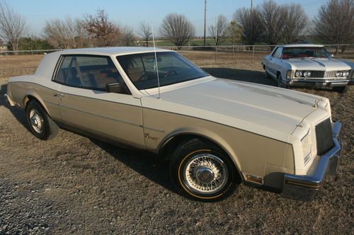 1983 buick riviera xx anniversary edition coupe 2-door 5.0l