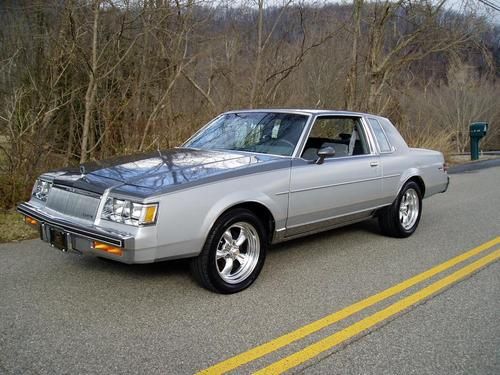 1986 buick regal limited..307 v8...33k miles.. garage kept. must see..