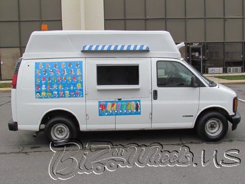 Ice cream truck new high top and equipment