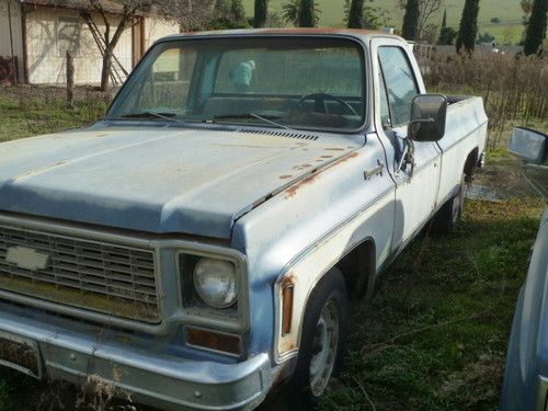 1973 chevrolet pickup truck with 454 engine